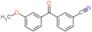 3-(3-methoxybenzoyl)benzonitrile