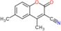 4,6-dimethyl-2-oxo-2H-chromene-3-carbonitrile