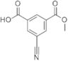 Acide 3-cyano-5-(méthoxycarbonyl)benzoïque