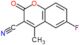 6-fluoro-4-methyl-2-oxo-2H-chromene-3-carbonitrile