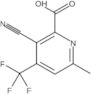 2-Pyridinecarboxylic acid, 3-cyano-6-methyl-4-(trifluoromethyl)-