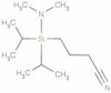 4-[(Dimethylamino)bis(1-methylethyl)silyl]butanenitrile