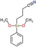 4-[Dimethoxy(phenyl)silyl]butanenitrile
