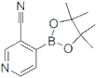 4-(4,4,5,5-Tetramethyl-1,3,2-dioxaborolan-2-yl)-3-pyridinecarbonitrile