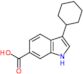 3-cyclohexyl-1H-indole-6-carboxylic acid