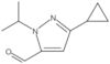 3-Cyclopropyl-1-(1-methylethyl)-1H-pyrazole-5-carboxaldehyde