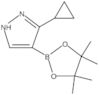 3-Cyclopropyl-4-(4,4,5,5-tetramethyl-1,3,2-dioxaborolan-2-yl)-1H-pyrazole