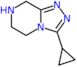 3-Cyclopropyl-5,6,7,8-tetrahydro[1,2,4]triazolo[4,3-a]pyrazine