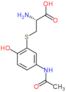 S-[5-(acetylamino)-2-hydroxyphenyl]-L-cysteine