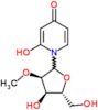 2-hydroxy-1-(2-O-methyl-D-ribofuranosyl)pyridin-4(1H)-one