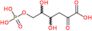 3-deoxy-6-O-phosphonohex-2-ulosonic acid