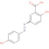 Benzoic acid, 2-hydroxy-5-[(4-hydroxyphenyl)azo]-