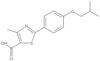 4-Methyl-2-[4-(2-methylpropoxy)phenyl]-5-thiazolecarboxylic acid