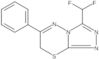 3-(Difluoromethyl)-6-phenyl-7H-1,2,4-triazolo[3,4-b][1,3,4]thiadiazine