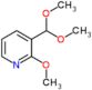 3-(dimethoxymethyl)-2-methoxypyridine