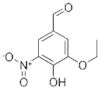 3-ETHOXY-4-HYDROXY-5-NITROBENZALDEHYDE