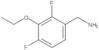 3-Ethoxy-2,4-difluorobenzenemethanamine
