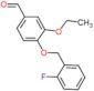 3-ethoxy-4-[(2-fluorobenzyl)oxy]benzaldehyde