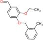 3-ethoxy-4-[(2-methylbenzyl)oxy]benzaldehyde