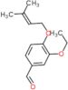 3-ethoxy-4-(3-methylbut-2-enoxy)benzaldehyde