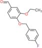 3-ethoxy-4-[(4-fluorobenzyl)oxy]benzaldehyde