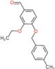 3-ethoxy-4-[(4-methylbenzyl)oxy]benzaldehyde