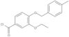 3-Ethoxy-4-[(4-methylphenyl)methoxy]benzoyl chloride