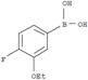 Boronic acid,B-(3-ethoxy-4-fluorophenyl)-