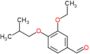 3-ethoxy-4-(2-methylpropoxy)benzaldehyde