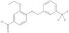 3-Ethoxy-4-[[3-(trifluoromethyl)phenyl]methoxy]benzoyl chloride