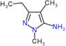 3-ethyl-1,4-dimethyl-1H-pyrazol-5-amine