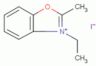 Benzoxazolium, 3-ethyl-2-methyl-, iodide (1:1)