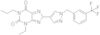 3-Ethyl-1-propyl-8-(1-(3-(trifluoromethyl)benzyl)-1H-pyrazol-4-yl)-1H-purine-2,6(3H,8H)-dione