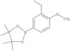 2-(3-Ethyl-4-methoxyphenyl)-4,4,5,5-tetramethyl-1,3,2-dioxaborolane