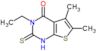 3-ethyl-5,6-dimethyl-2-thioxo-2,3-dihydrothieno[2,3-d]pyrimidin-4(1H)-one