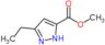 Methyl 3-ethyl-1H-pyrazole-5-carboxylate