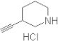 Piperidine, 3-ethynyl-, hydrochloride (1:1)