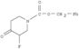 1-Piperidinecarboxylicacid, 3-fluoro-4-oxo-, phenylmethyl ester