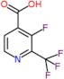 3-fluoro-2-(trifluoromethyl)pyridine-4-carboxylic acid
