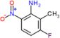 3-fluoro-2-methyl-6-nitroaniline