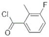 Benzoyl chloride, 3-fluoro-2-methyl- (9CI)