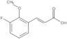 3-(3-Fluoro-2-methoxyphenyl)-2-propenoic acid