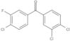 Methanone, (4-chloro-3-fluorophenyl)(3,4-dichlorophenyl)-