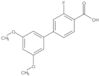 3-Fluoro-3′,5′-dimethoxy[1,1′-biphenyl]-4-carboxylic acid