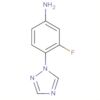 Benzenamin, 3-fluor-4-(1H-1,2,4-triazol-1-yl)-