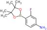 3-fluoro-4-(4,4,5,5-tetramethyl-1,3,2-dioxaborolan-2-yl)aniline