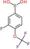[3-fluoro-4-(trifluoromethoxy)phenyl]boronic acid