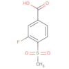 Benzoic acid, 3-fluoro-4-(methylsulfonyl)-