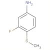 Benzenamine, 3-fluoro-4-(methylthio)-