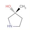 3-Pyrrolidinol, 3-methyl-, (3R)-